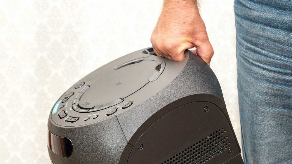 Аудиосистема-колонка Sony MHC-V02 (Япония),200 Вт,Bluetooth,оригинал.