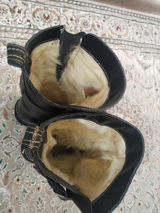 Мужские сапоги, унти