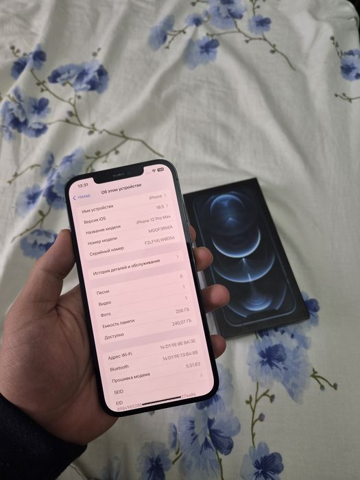 Айфон 12про макс 256гб