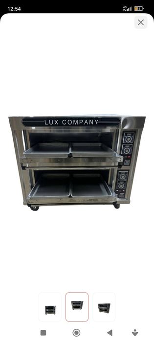 Нан пісіруге арналған пеш газбен істейді