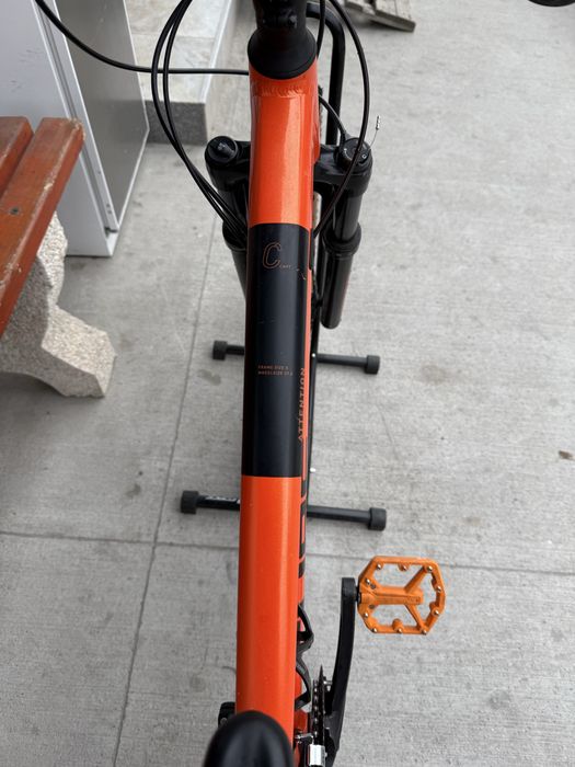 Планински велосипед Cube Attention размер: 27.5/S