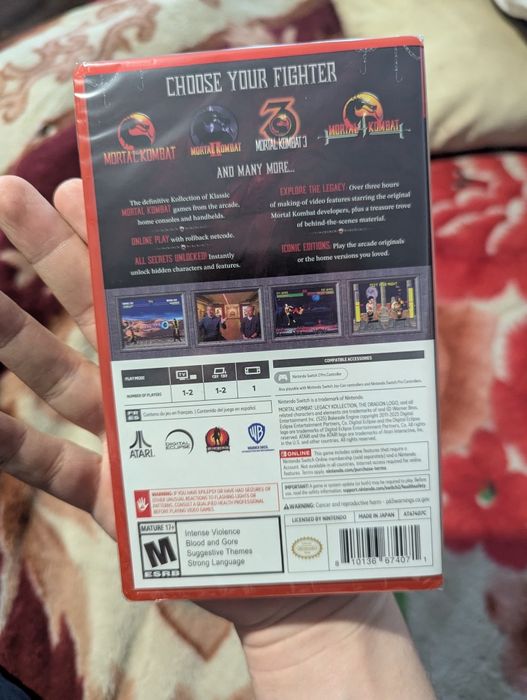 Mortal Kombat legacy collection NS2