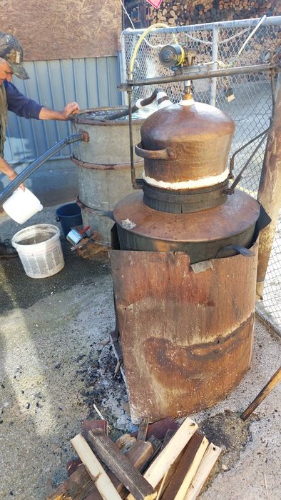 Cazan tuica  de 100 litri