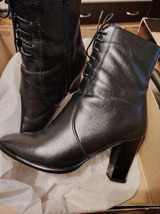 Нови дамски боти естествена кожа Martini