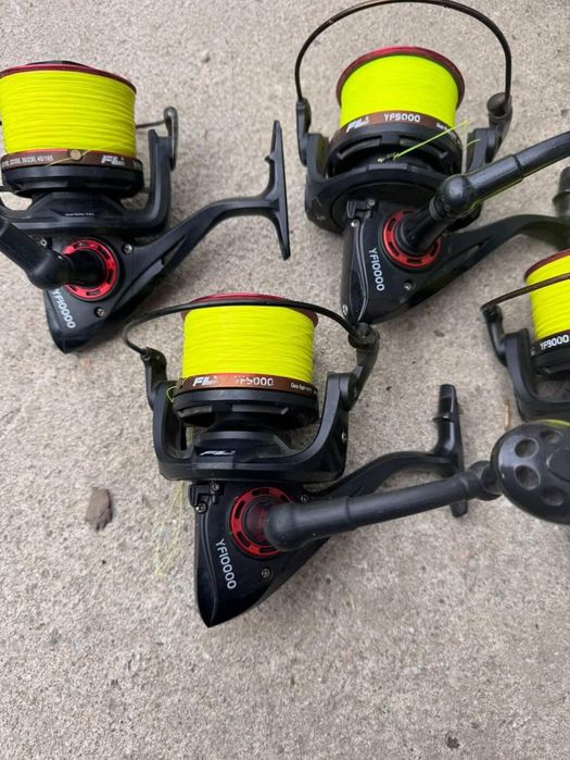 Vând 6 Mulinete FL  Yf 10000, 300 de lei toate 6 buc