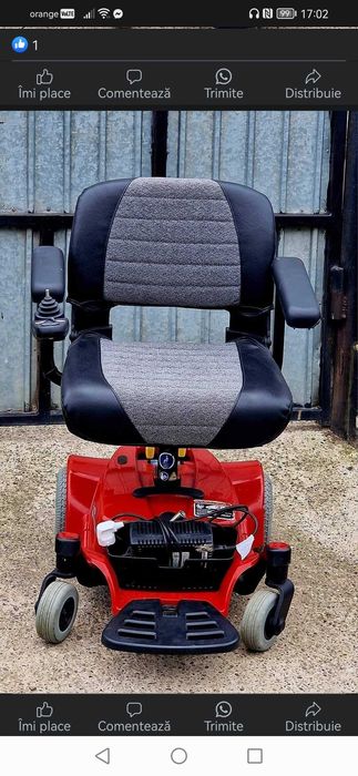 Căruț electric pentru persoane cu dizabilitati