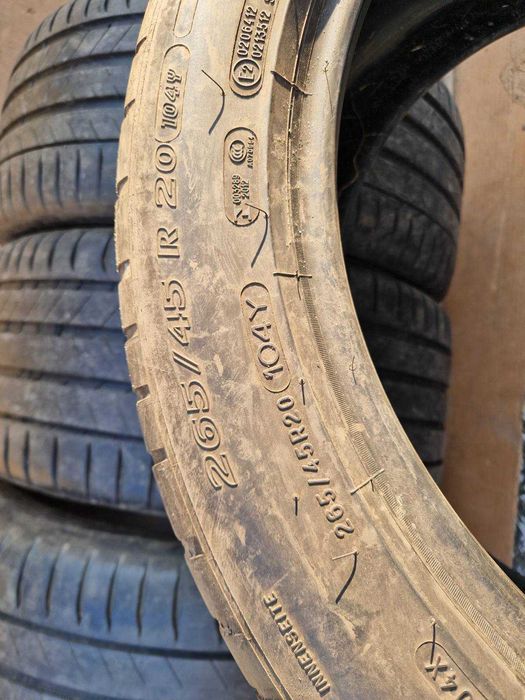 4 Michelin R20 265/45-295/40 спорт пакет летни гуми DOT0921