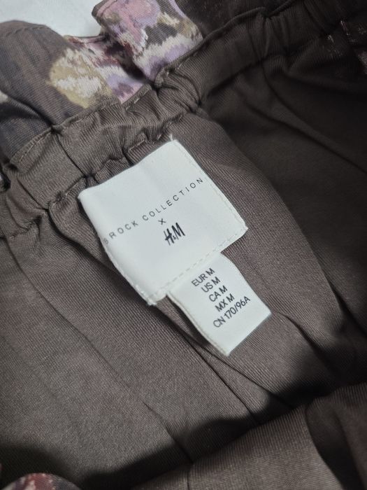 Дамски топ тип бандо на H&M - флорален принт