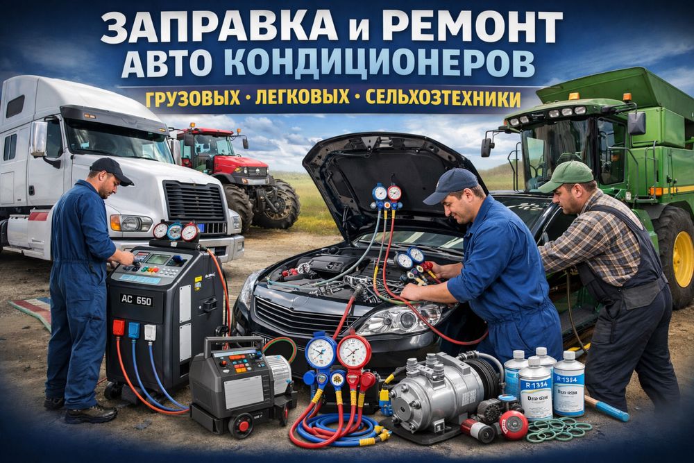 Автокондиционеры. Заправка и ремонт