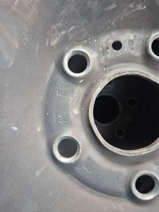 Jante tabla Vw originale R16 cadu set capace