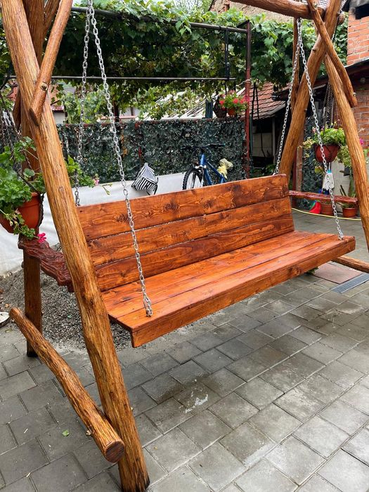 Balansoar leagăn lemn