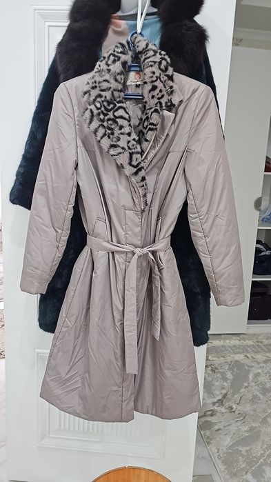 Зимняя куртка длинная