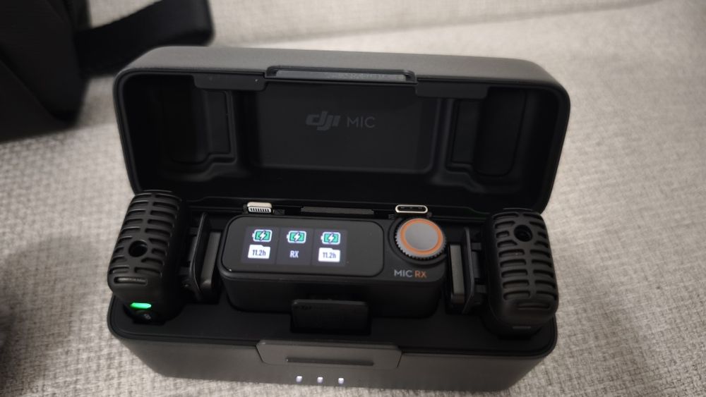 Set lavaliere Dji Mic 2 ca nou in cutie