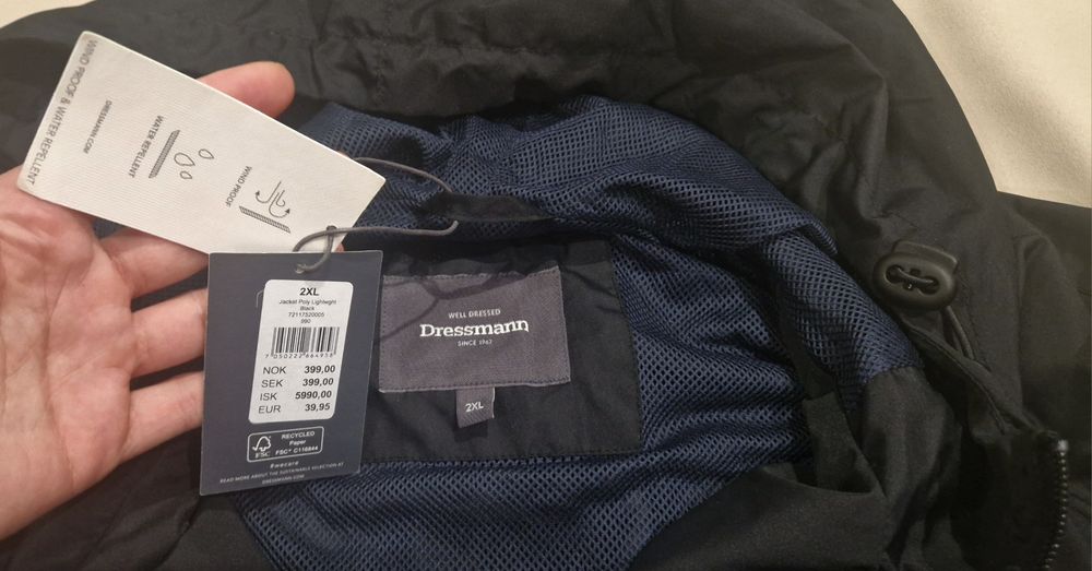 Мъжко яке ветровка Dressmann
