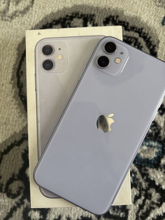 Iphone 11 hammasi radnoy 64gb rangi purple karobka dakument yomkost 76