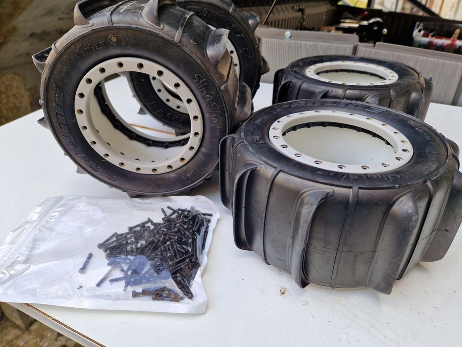 4бр. Гуми за X-maxx Proline Slingshot 4.3 pro-lock Paddle tires