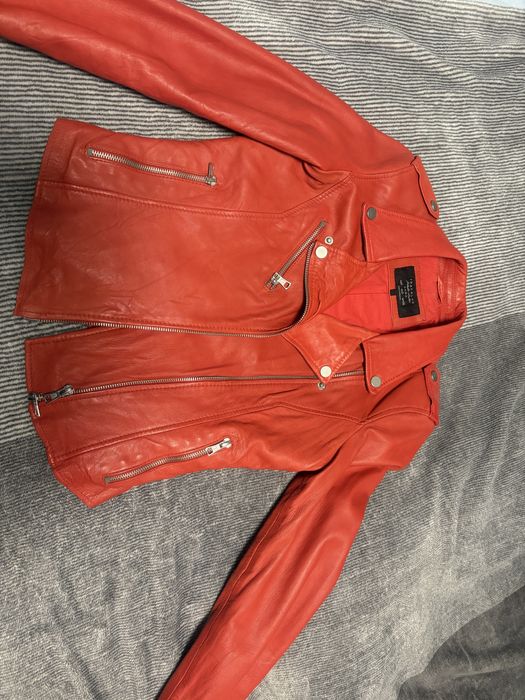 Geaca din piele   zara