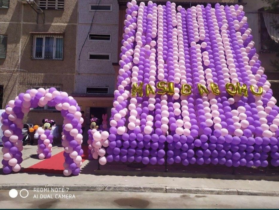 300.000 ОФОРМЛЕНИЕ ШАРАМИ Воздушный шарик Гелевый Газвый