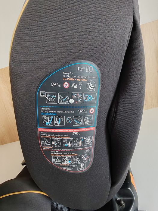 Scaun auto copii Coccolle Nova 0–36 kg – gri