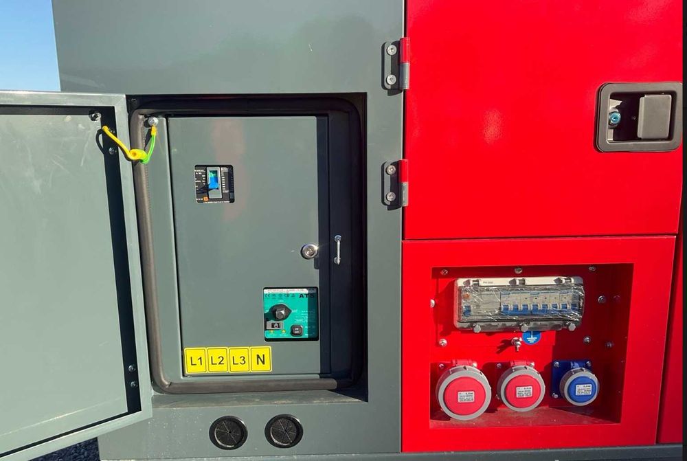 Generator diesel Bauer 24 kW / 30 kVA – 33 kVA – insonorizat, trifazic 400V