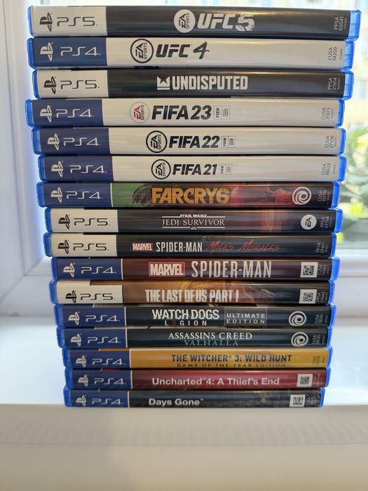 Jocuri PlayStation (PS 5 + PS 4)