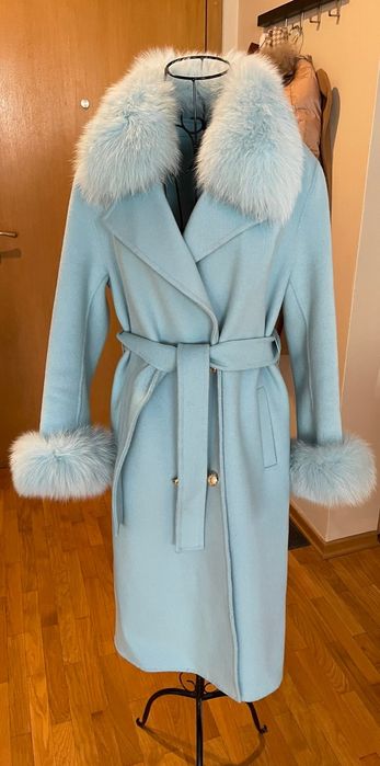 Палто вълна кашмир 80% С М размер