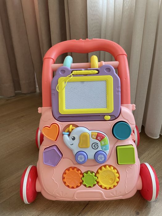 Проходилка Caretero Toyz - Zoo Pusher (коригирана - виж описанието)