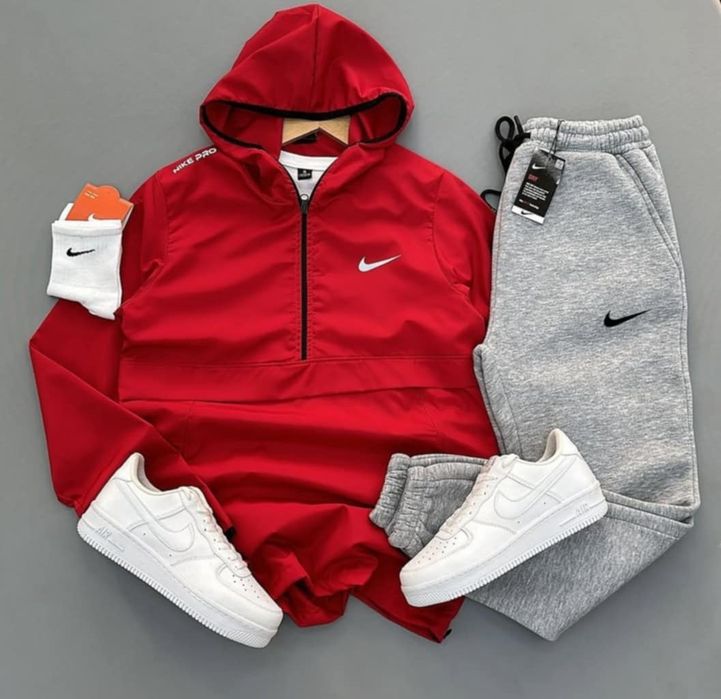Nike Нов Мъжки Спортен Екип Различни Цветове [С-2ХЛ Размер]