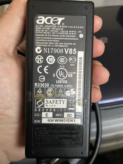 Vand laptop Acer Aspire 5738 ZG