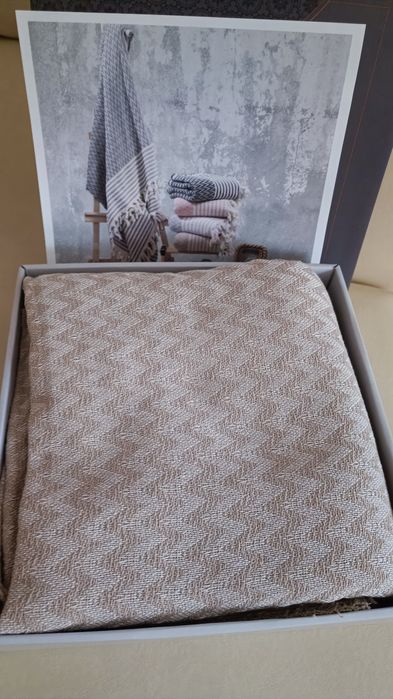 Покрывало Льняное  Экостиль