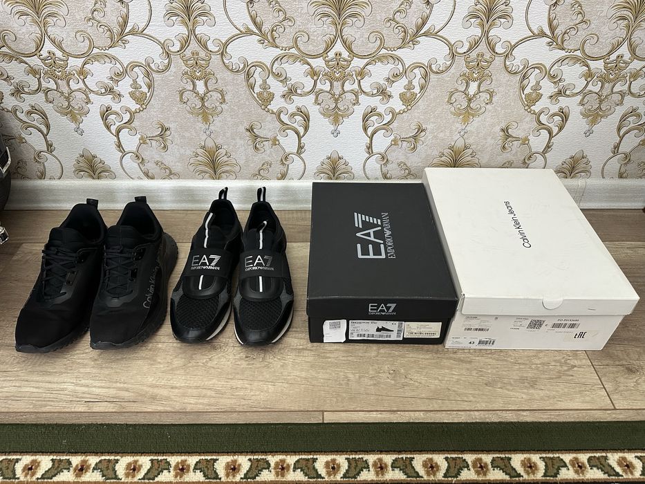 Оригинальные кроссовки за 70к! EA7 Calvin Klein