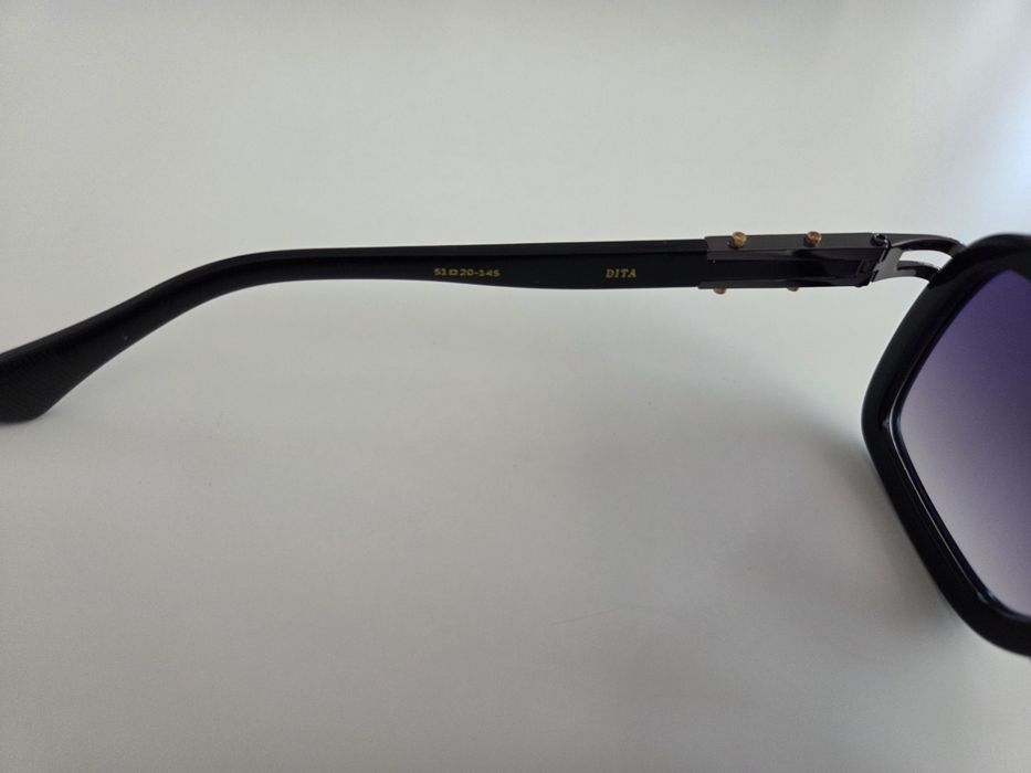 Ochelari Dita LXN-EVO Black cu toc de piele inclus