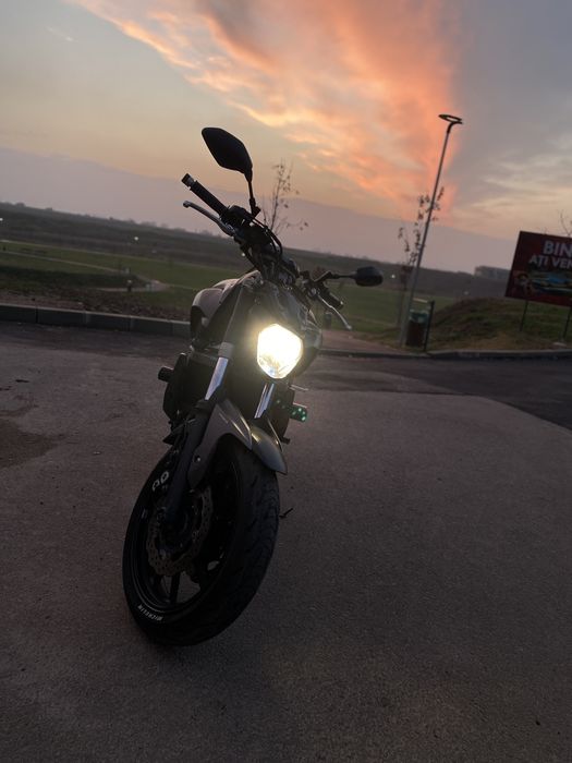 Yamaha mt 07 A2.