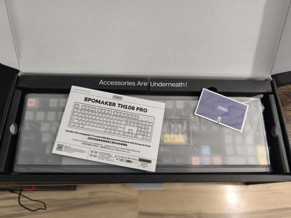 Tastatura mecanica Epomaker TH108 Pro