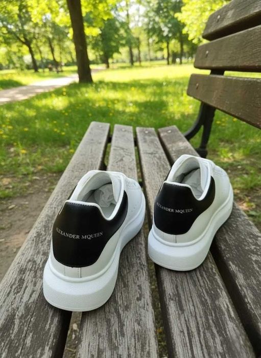 Adidasi Alexander Mcqueen Alb - Adidasi casual