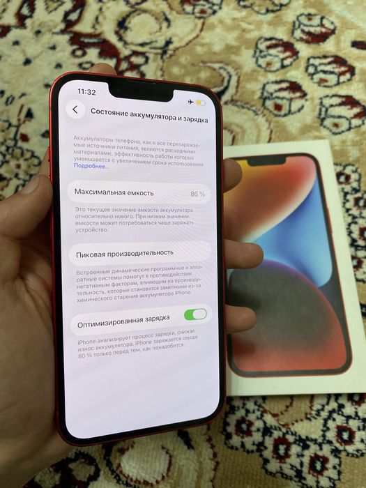 iPhone 14 128gb 86% Идеал Айфон 14
