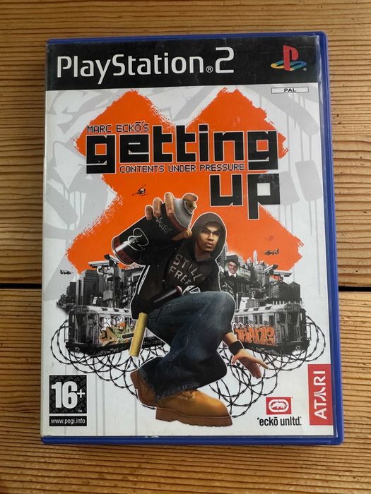 Atari Marc Ecko's Getting Up Contents Under Pressure PS2 Complete PlayStation 2 PS2 Atari