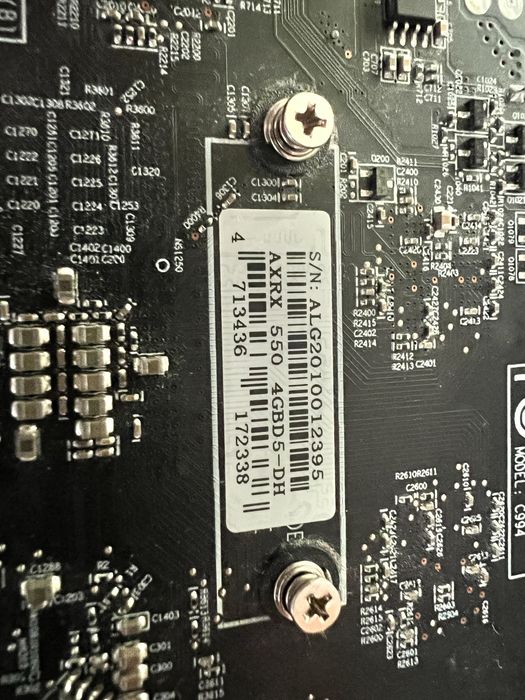 RX 550 4GB Excelenta