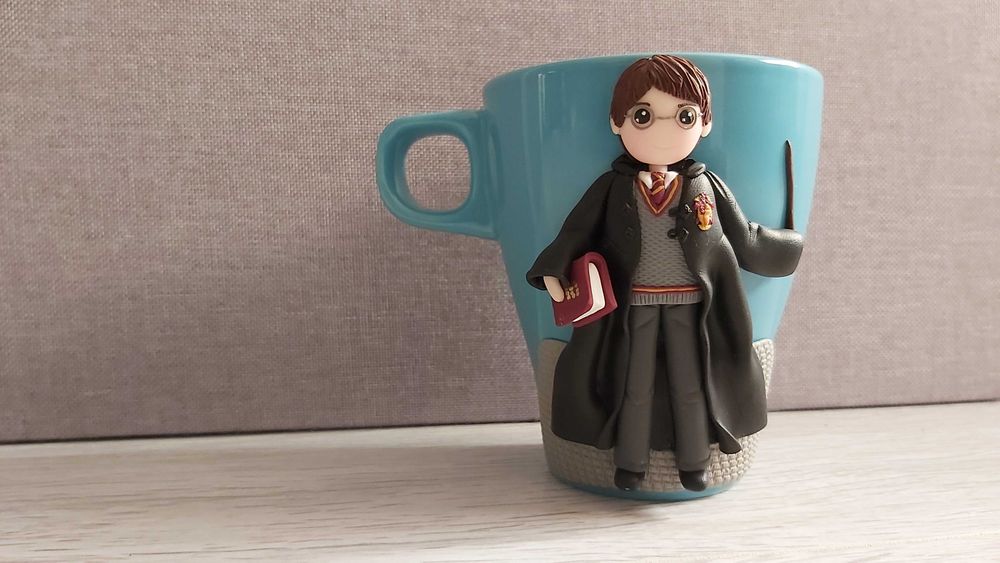 Cadou copii cana figurina Harry Potter