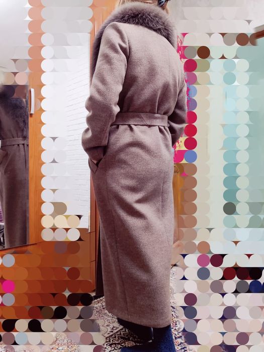 Пальто кашемировое