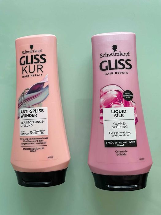 Vand set de 3 produse: 1 x sampon si 2 x balsam Schwarzkopf Gliss Hair Repair, 250+200+200 ml