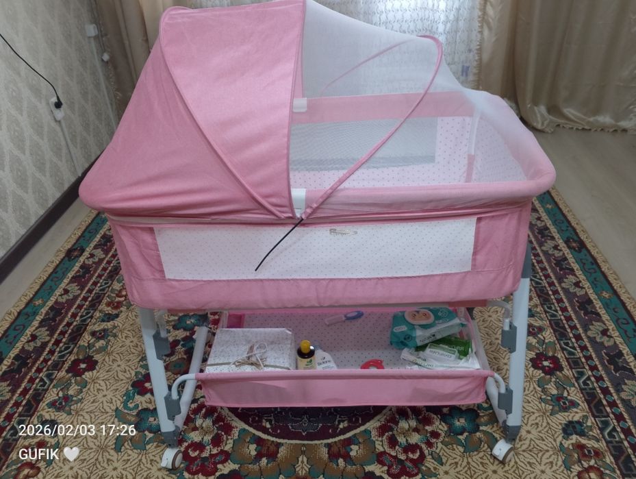 Манеж кровать качалка за 15.000