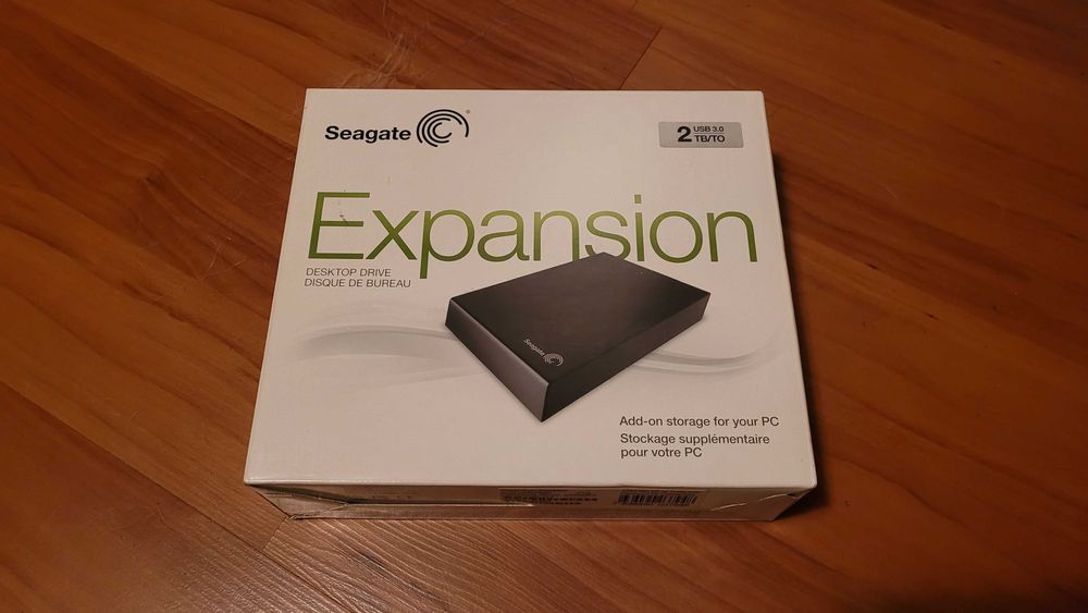 HDD extern 2TB Seagate Expansion Desktop