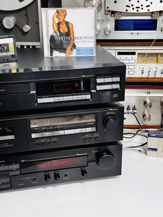Linie NAKAMICHI-amplituner+CD+deck-RE-3+CR-1E+MB-4S-sunet deosebit