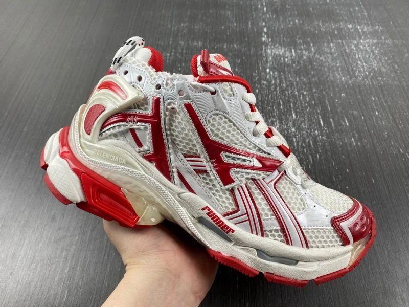 Balenciaga Track 7.0 - Dark Red/Brown