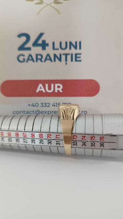 (Ag24) Inel aur 18K 4.25gr B44338.1- Garantie 2 ani!