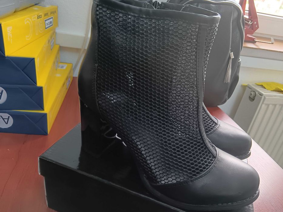 Botine  plasă  vară
