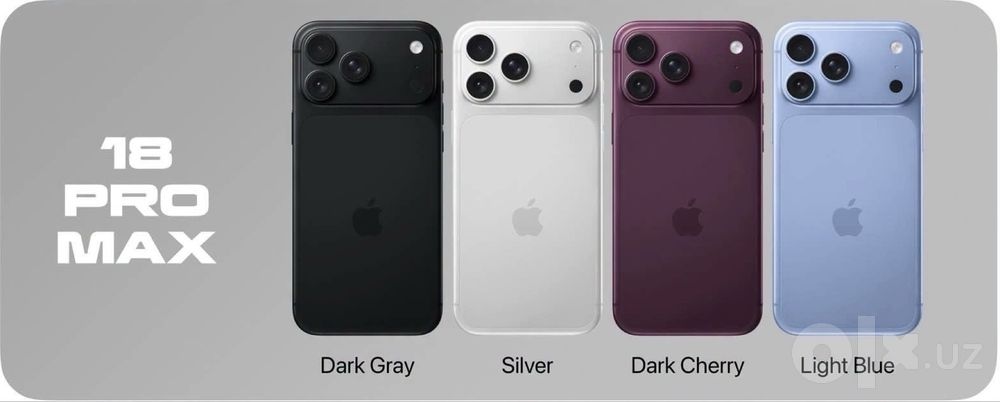 IPhone 18 pro max 2TB sim+esim naqd va nasiya savdoga