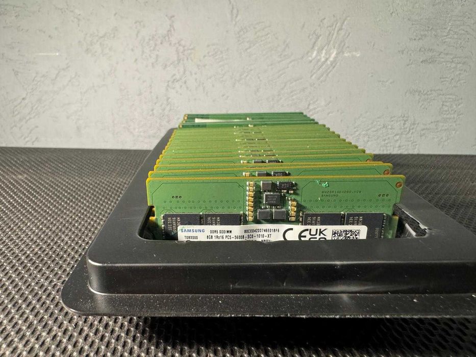 DDR5 Kit 16GB 2x8GB 5600Mhz Kingston/Samsung Memorie RAM Laptop SODIMM