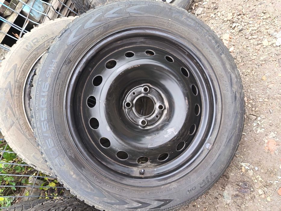 Vand jante 4x100 cu cauciucuri 205 55 R16